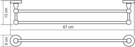 Держатель для полотенец K-85040/K-69040/K-77040